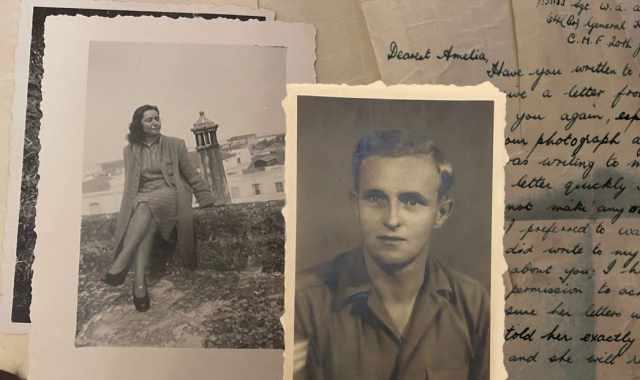 Lettere d'amore in guerra: la storia tra la pugliese Amelia e l'inglese Bill trovata in un cassetto